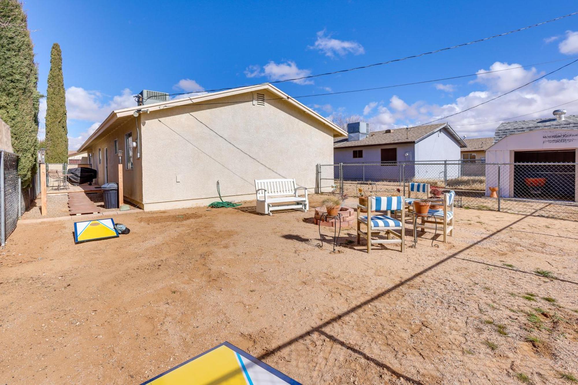 Kingman Vacation Rental With Yard And Fire Pit Bagian luar foto