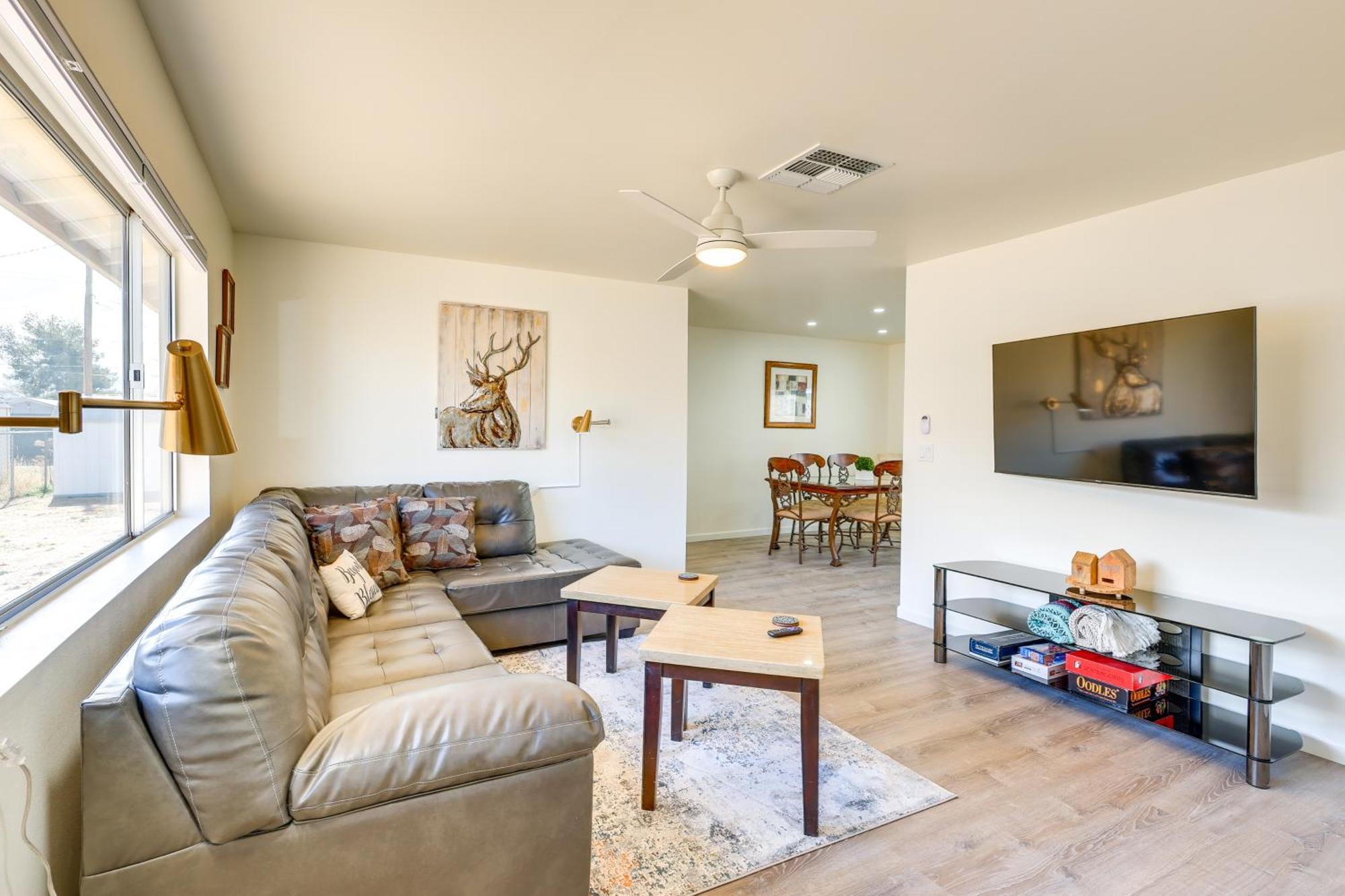 Kingman Vacation Rental With Yard And Fire Pit Bagian luar foto